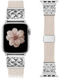 TOYOUTHS Braided Magnetic Band Compatible with Apple Watch Bands 38/40/41/42/44/45/46/49mm Women Men, Dressy Celtic Metal Stretchy Elastic Strap for iWatch Series 11 10 9 8 7 6 5 4 SE/Ultra 3 2 1