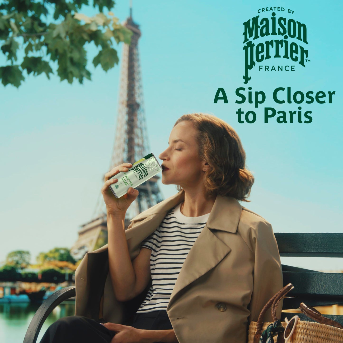 Maison Perrier Ultimate Sparkling Water, 11.15 Fl Oz Cans, 8 Count, 3 Pack