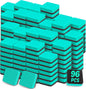 96 Pack Cube Dry Erase Erasers, Mini Magnetic Whiteboard Dry Erasers Chalkboard Cleaner Wiper for Classroom, School, Home, and Office Supplies