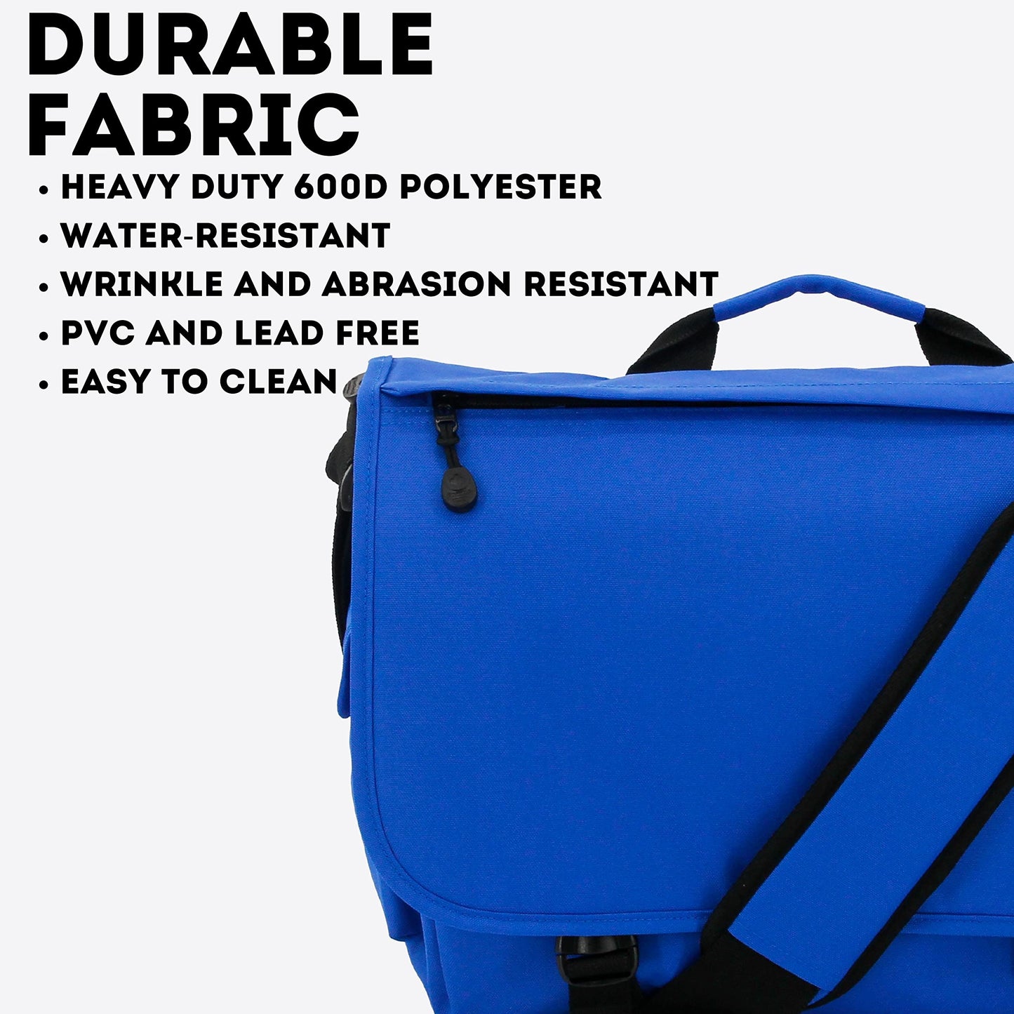 J World New York Thomas Laptop Messenger Bag for Women & Men. Kids Computer Bookbag