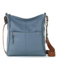The Sak Lucia Leather Crossbody Purse - Premium Leather Women's Handbag for Everyday & Travel - Cross Body Bag With Zipper