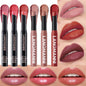 12Pcs Velvet Matte Lipstick Set, Nude to Dark Shades, Long-Lasting,Color A | Highly pigmented matte color, smooth creamy glide, waterproof wear, nude-to-dark tones, ideal for daily makeup or gifting