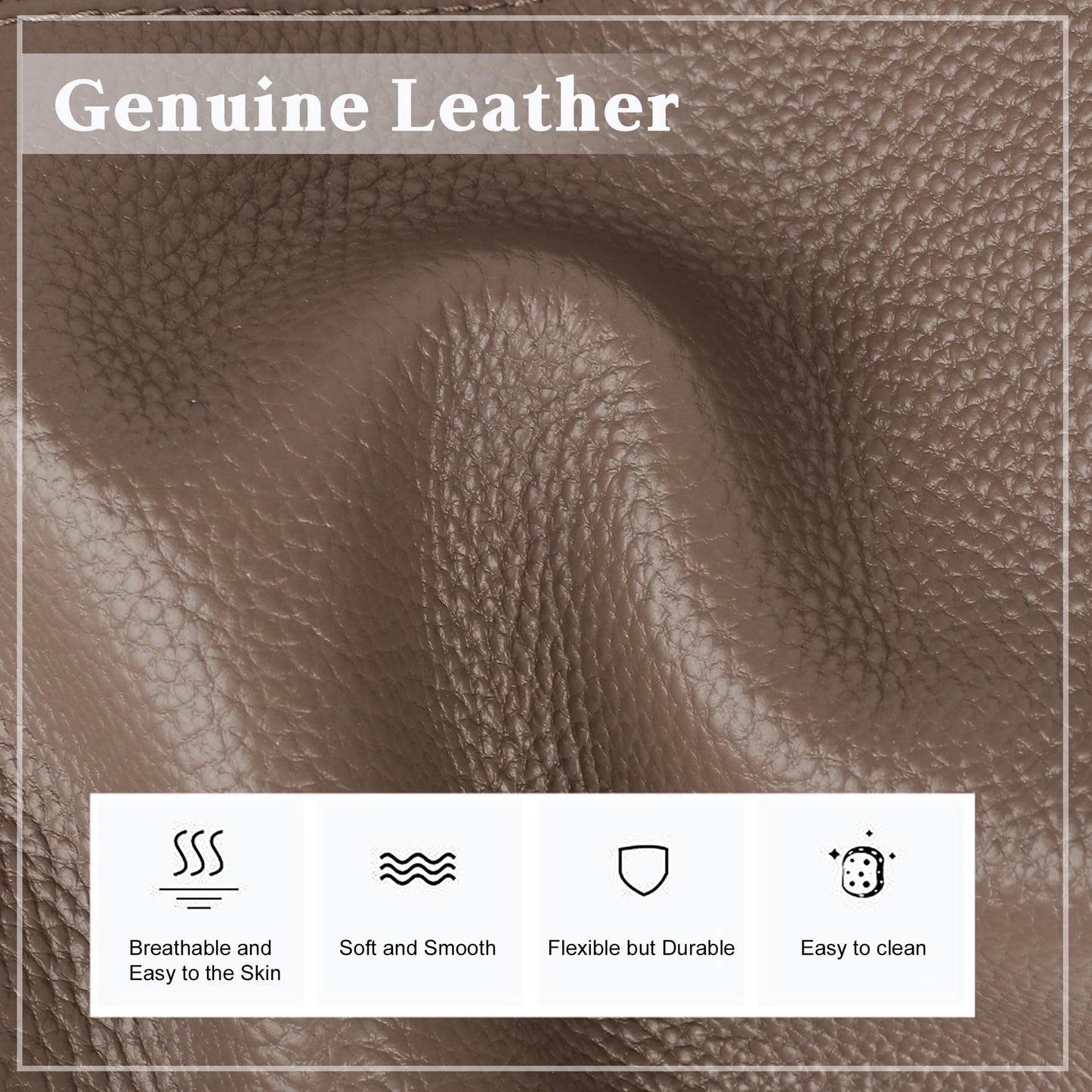 befen Genuine Leather Tote Bag for Women Work, Women's Leather Shoulder Bags Purses Satchel Handbags with Laptop Compartment