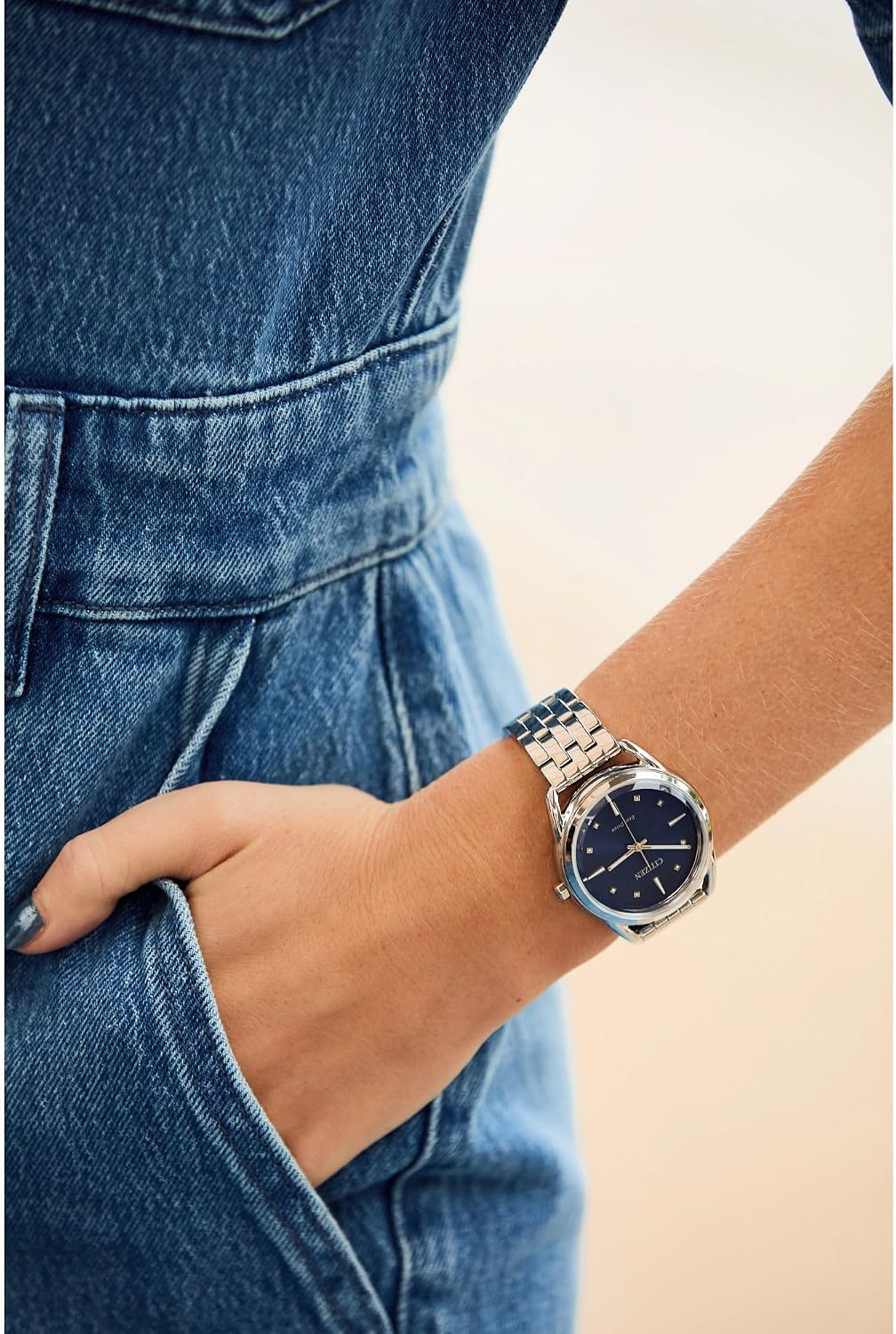Citizen Women's Classic Eco-Drive Watch, Stainless Steel