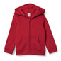 Amazon Essentials Girls and Toddlers' Fleece Zip-Up Hooded Sweatshirt with Lined Hood and Rib Knit Detail