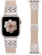 TOYOUTHS Braided Magnetic Band Compatible with Apple Watch Bands 38/40/41/42/44/45/46/49mm Women Men, Dressy Celtic Metal Stretchy Elastic Strap for iWatch Series 11 10 9 8 7 6 5 4 SE/Ultra 3 2 1