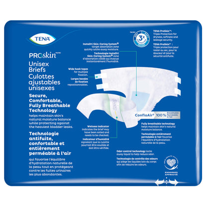 TENA Proskin Incontinence Super Briefs, Adult Diapers, Super Absorbency, Bladder Leaks Control, Large, 56 count