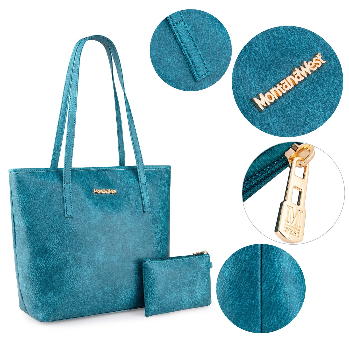 Montana West City Tote Bags Purses and Handbags for Women Causal Bag