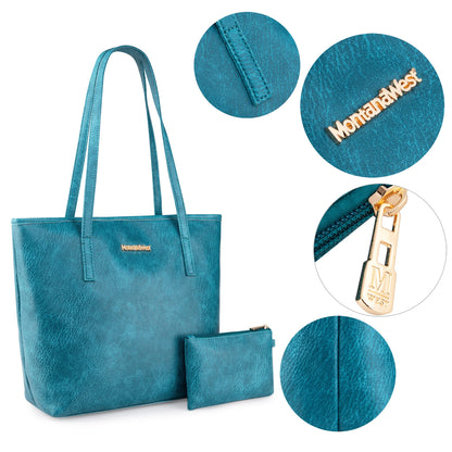 Montana West City Tote Bags Purses and Handbags for Women Causal Bag