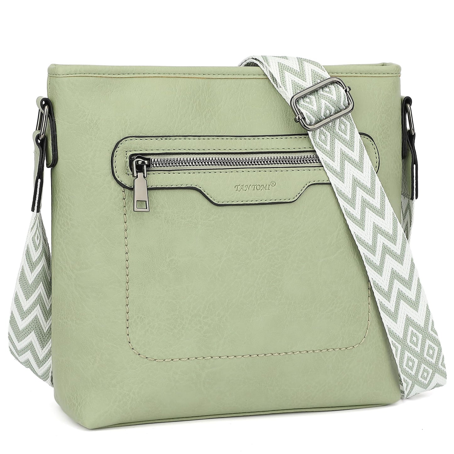TANTOMI Crossbody Bags for Women Casual Crossbody Purses for Women Travel Shoulder Bag Handbags with Adjustable Strap