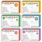 60Pcs Teacher Mail Notes to Parents, Boho Happy Mail from Teacher, Brag Cards for Students Behavior Classroom Must Haves to Send Home for Preschool Kindergarten Elementary School Supplies (Boho)