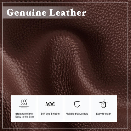 befen Genuine Leather Tote Bag for Women Work, Women's Leather Shoulder Bags Purses Satchel Handbags with Laptop Compartment