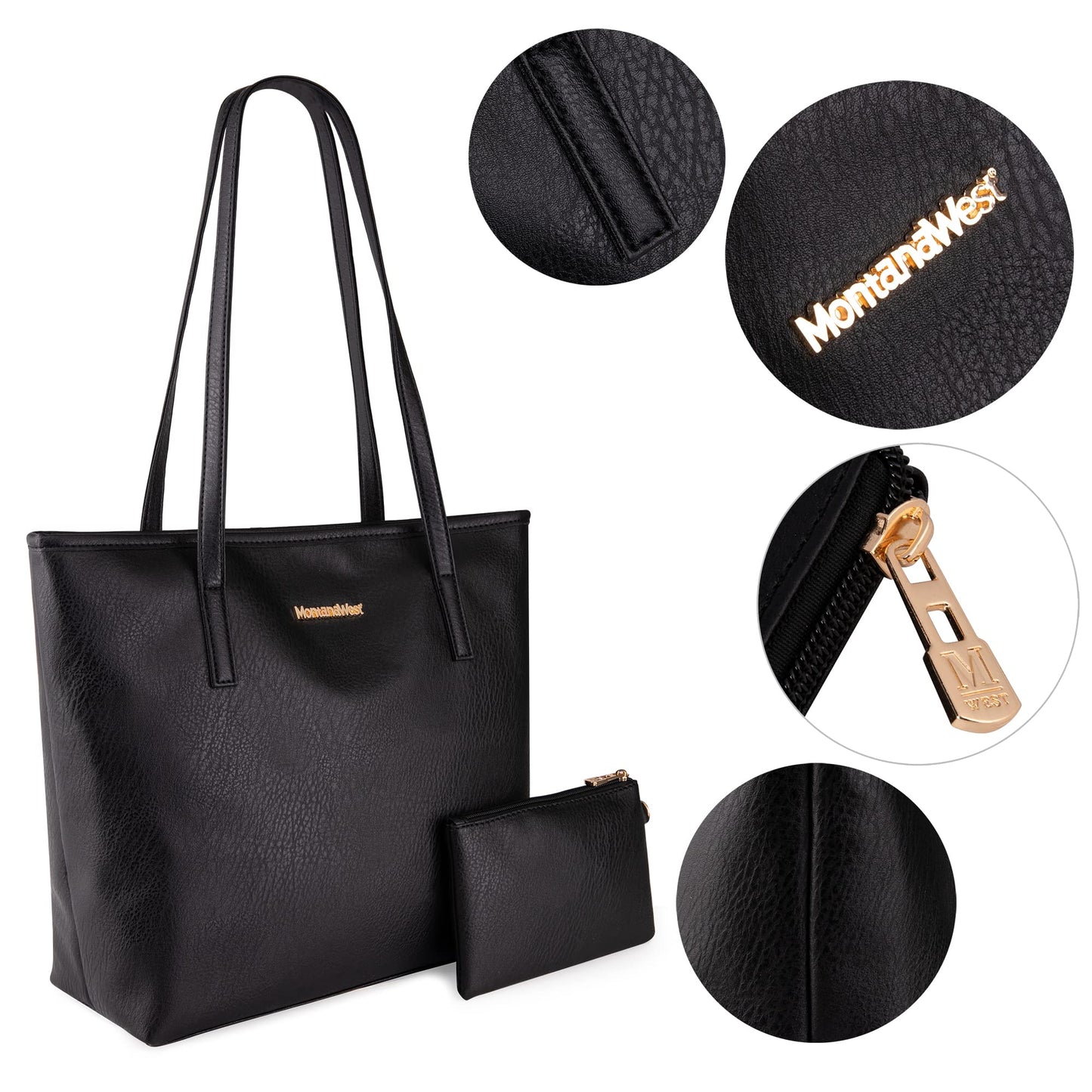 Montana West City Tote Bags Purses and Handbags for Women Causal Bag