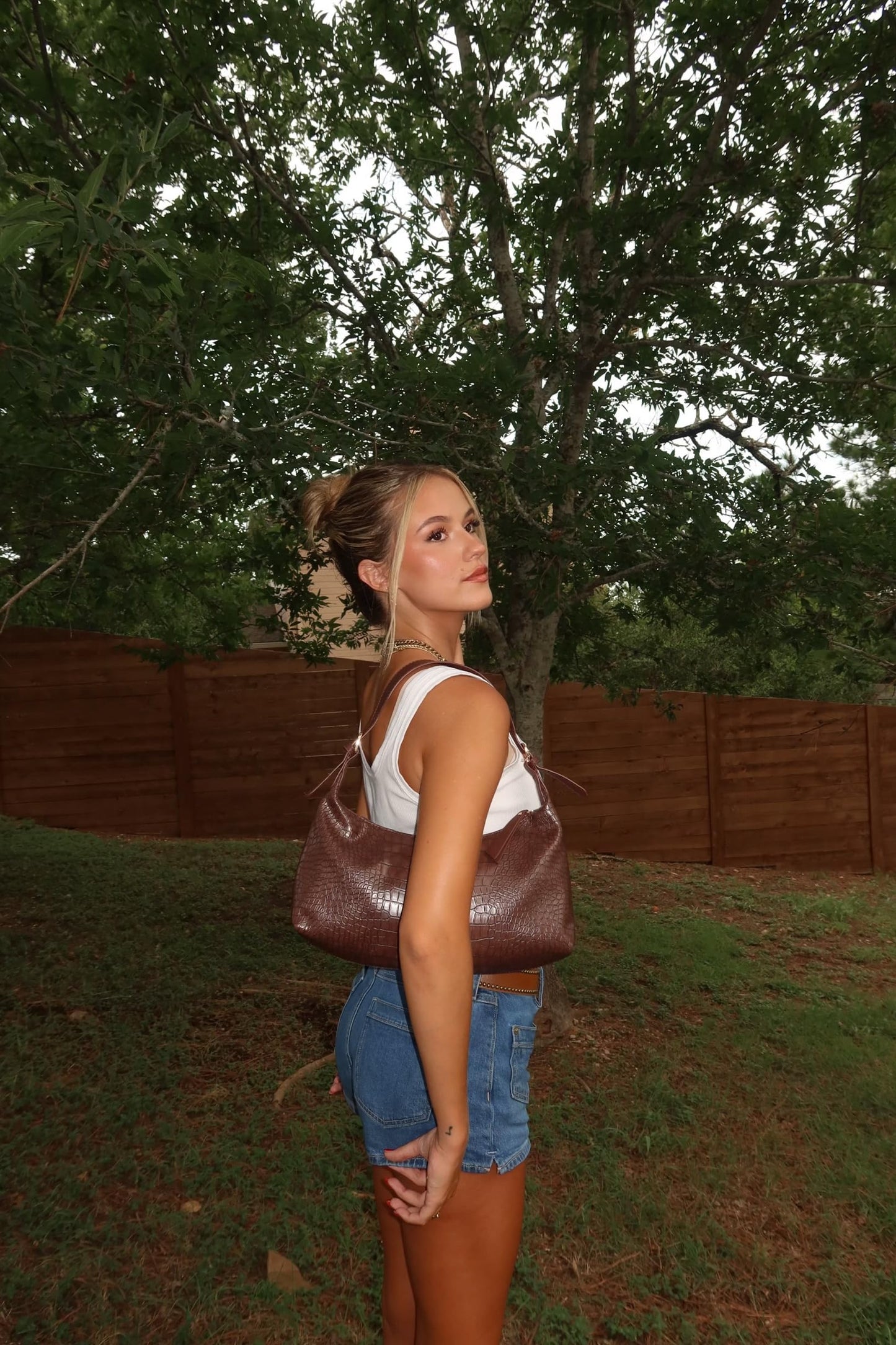 Montana West MEDIUM Shoulder Purses for Women Crescent Hobo Bags Trendy Purses
