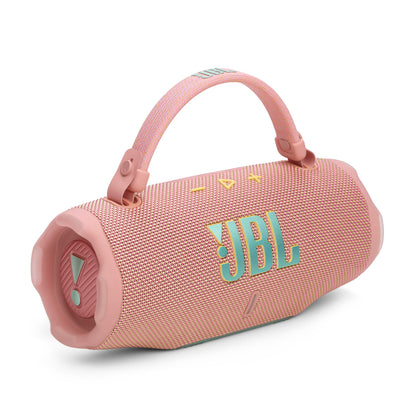 JBL Charge 6 - Portable Waterproof & Drop-Proof Bluetooth Speaker, Bold JBL Pro Sound with AI Sound Boost, 28Hrs of Playtime, Built-in powerbank & Comes with a Sturdy/Removable Carrying Strap (Black)