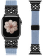 TOYOUTHS Braided Magnetic Band Compatible with Apple Watch Bands 38/40/41/42/44/45/46/49mm Women Men, Dressy Celtic Metal Stretchy Elastic Strap for iWatch Series 11 10 9 8 7 6 5 4 SE/Ultra 3 2 1