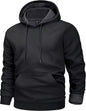 MAGCOMSEN Men's Active Hoodies Fleece Lined Sweatshirts Casual Athletic Workout Pullover With Kangaroo Pocket