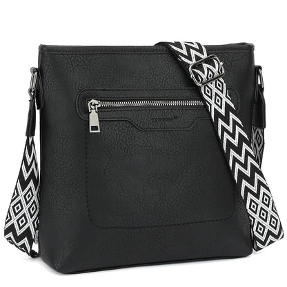 TANTOMI Crossbody Bags for Women Casual Crossbody Purses for Women Travel Shoulder Bag Handbags with Adjustable Strap