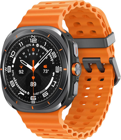 Samsung Galaxy Watch Ultra (2025), Titanium Gray, 47mm, LTE Smartwatch | Titanium Casing, Advanced Sleep Coaching, Running Coach, Energy Score, Heart Rate Tracking, GPS, [US Version, 2 Yr Warranty]