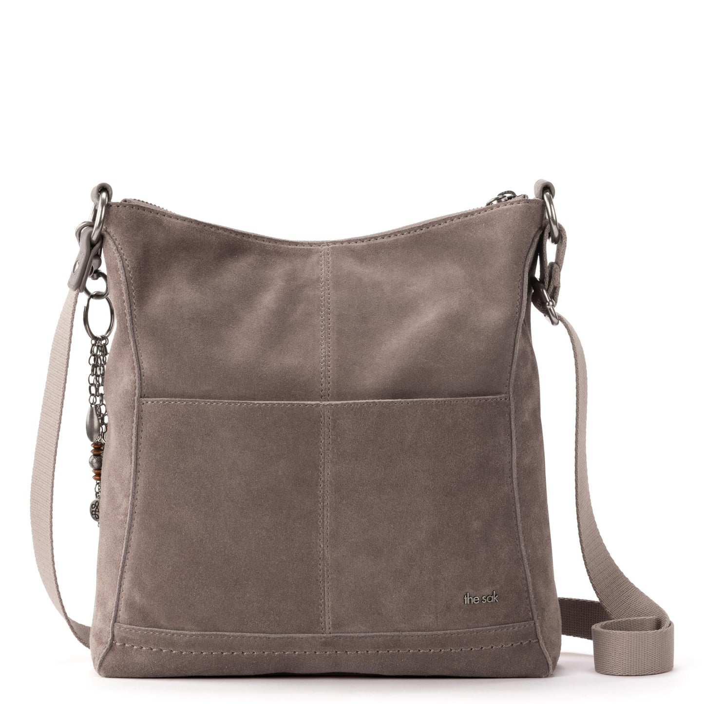 The Sak Lucia Leather Crossbody Purse - Premium Leather Women's Handbag for Everyday & Travel - Cross Body Bag With Zipper