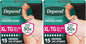 Depend Fresh Protection Adult Diapers, Incontinence Underwear for Women, Disposable, Maximum, XXL, Blush, 44 Count (2 Packs of 22), Packaging May Vary