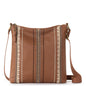 The Sak Lucia Leather Crossbody Purse - Premium Leather Women's Handbag for Everyday & Travel - Cross Body Bag With Zipper