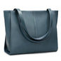 befen Genuine Leather Tote Bag for Women Work, Women's Leather Shoulder Bags Purses Satchel Handbags with Laptop Compartment