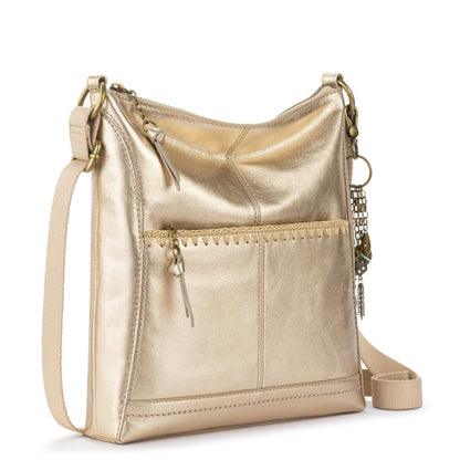 The Sak Lucia Leather Crossbody Purse - Premium Leather Women's Handbag for Everyday & Travel - Cross Body Bag With Zipper