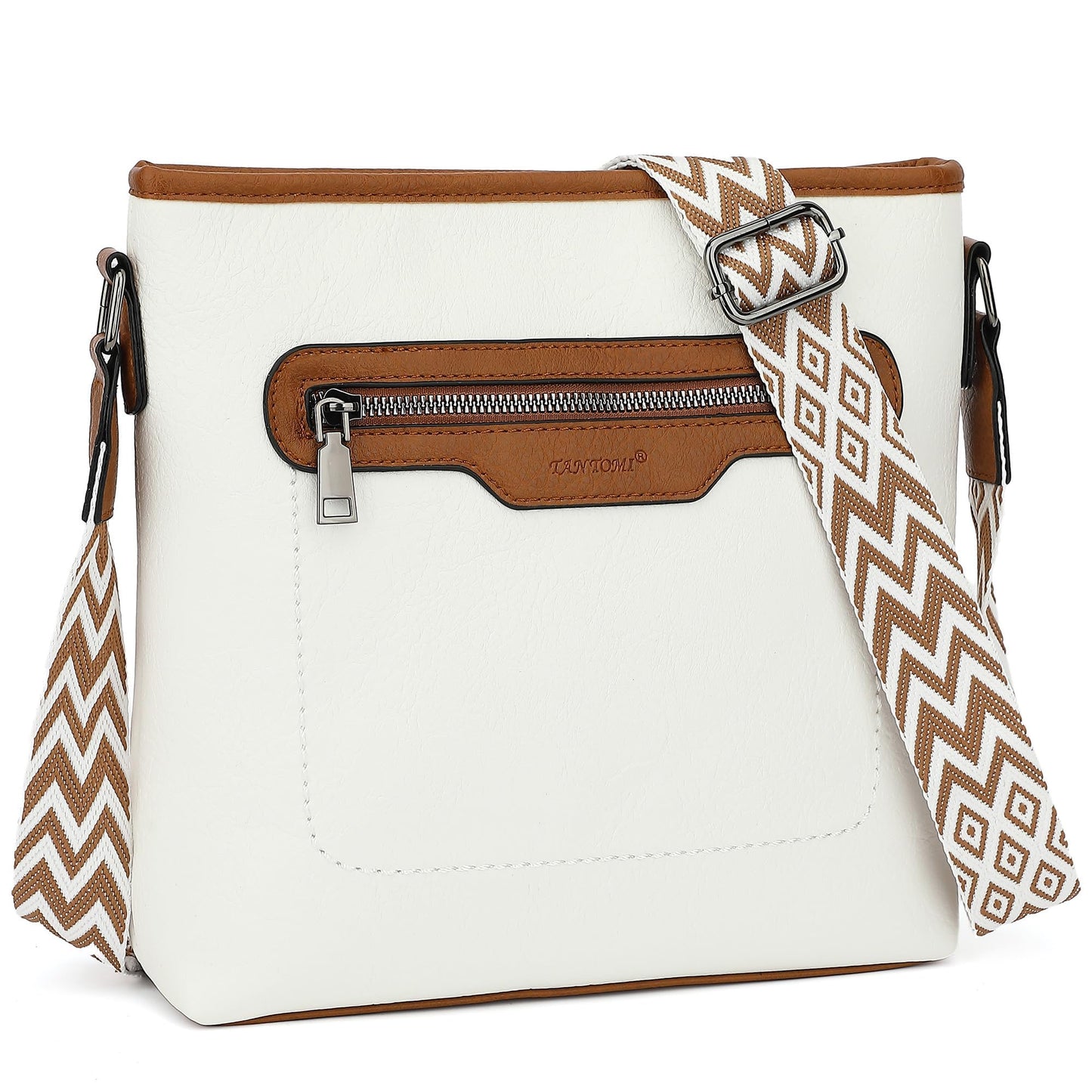 TANTOMI Crossbody Bags for Women Casual Crossbody Purses for Women Travel Shoulder Bag Handbags with Adjustable Strap