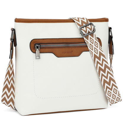 TANTOMI Crossbody Bags for Women Casual Crossbody Purses for Women Travel Shoulder Bag Handbags with Adjustable Strap