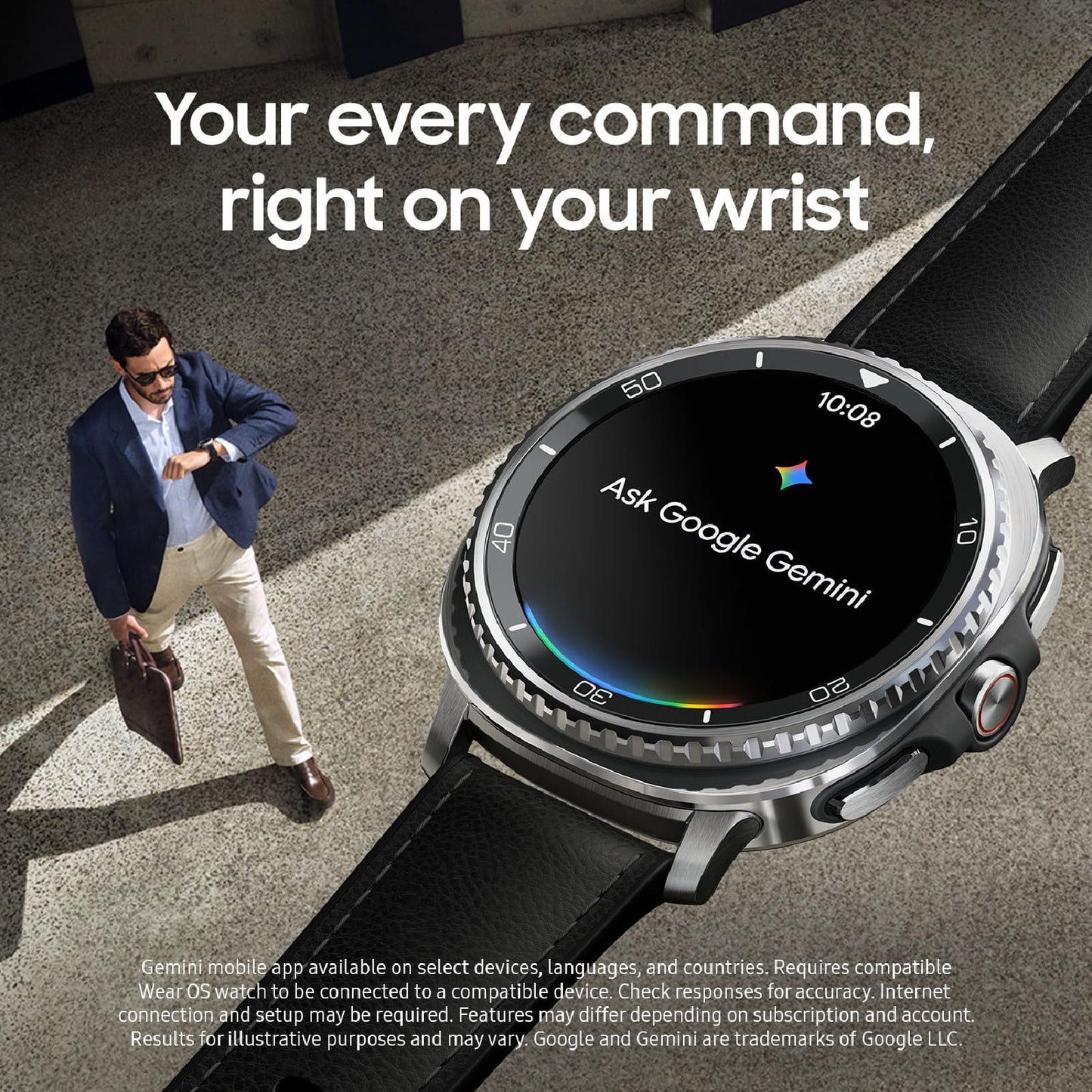Samsung Galaxy Watch 8 Classic (2025), Black, 46mm, Bluetooth Smartwatch | Cushion Design, Rotating Bezel, Sleep and Running Coach, Energy Score [US Version, Amazon Exclusive 2Yr Warranty]