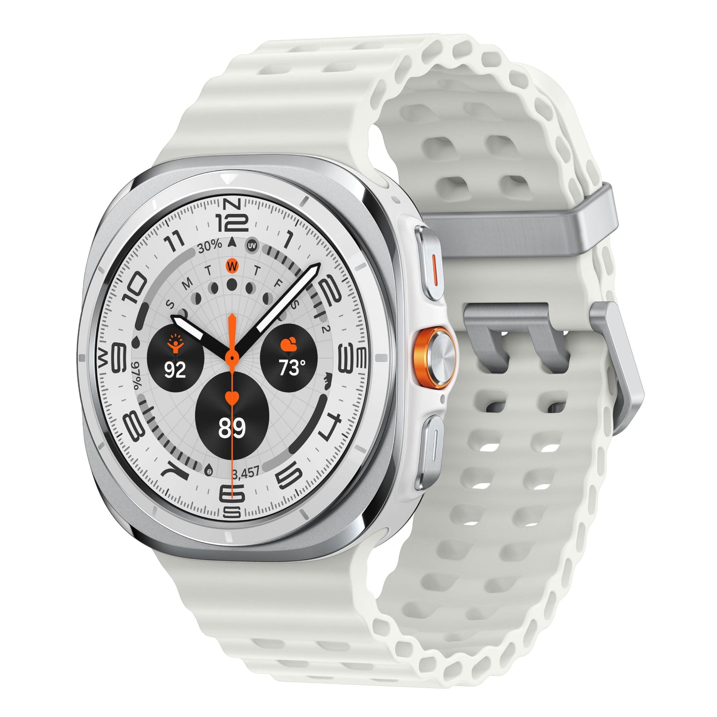 Samsung Galaxy Watch Ultra (2025), Titanium Gray, 47mm, LTE Smartwatch | Titanium Casing, Advanced Sleep Coaching, Running Coach, Energy Score, Heart Rate Tracking, GPS, [US Version, 2 Yr Warranty]