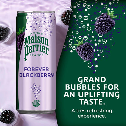 Maison Perrier Ultimate Sparkling Water, 11.15 Fl Oz Cans, 8 Count, 3 Pack