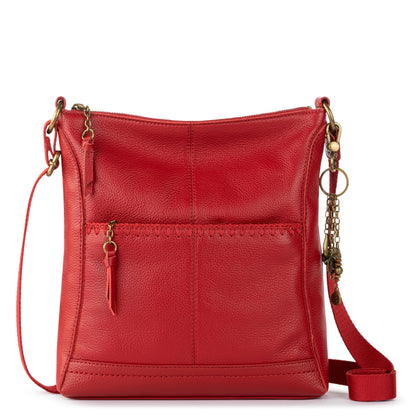 The Sak Lucia Leather Crossbody Purse - Premium Leather Women's Handbag for Everyday & Travel - Cross Body Bag With Zipper