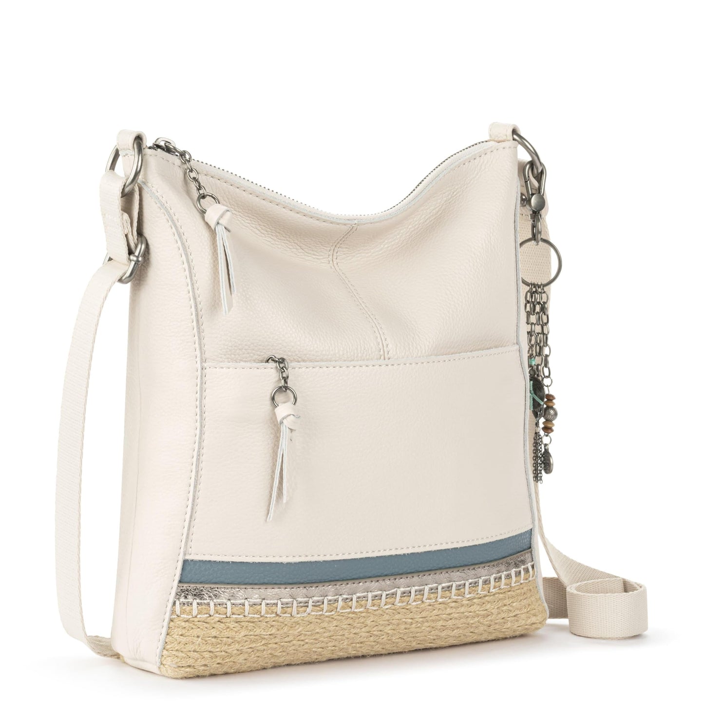 The Sak Lucia Leather Crossbody Purse - Premium Leather Women's Handbag for Everyday & Travel - Cross Body Bag With Zipper