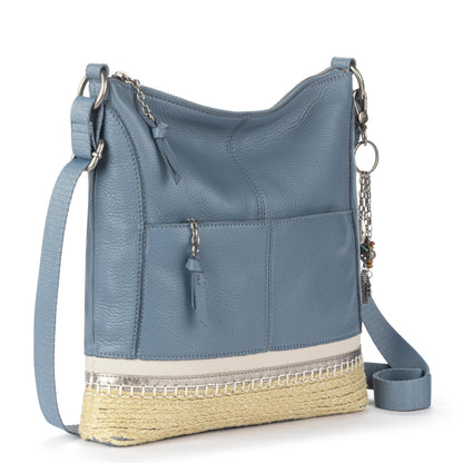The Sak Lucia Leather Crossbody Purse - Premium Leather Women's Handbag for Everyday & Travel - Cross Body Bag With Zipper