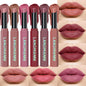 12Pcs Velvet Matte Lipstick Set, Nude to Dark Shades, Long-Lasting,Color A | Highly pigmented matte color, smooth creamy glide, waterproof wear, nude-to-dark tones, ideal for daily makeup or gifting