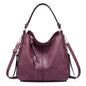 Realer Hobo Crossbody Bags for Women Designer Faux Leather Hobo Handbags Retro Large Size Shoulder Bag Bucket Purse