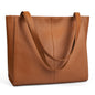 befen Genuine Leather Tote Bag for Women Work, Women's Leather Shoulder Bags Purses Satchel Handbags with Laptop Compartment