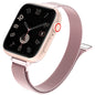 MARGE PLUS Slim Milanese Loop Compatible with Apple Watch Band for women 41mm 40mm 38mm 42mm 46mm 45mm 44mm, Stainless Steel Magnetic Mesh Strap work on iWatch Series 11 10 9 8 7 6 5 4 3 & SE 3 2 1