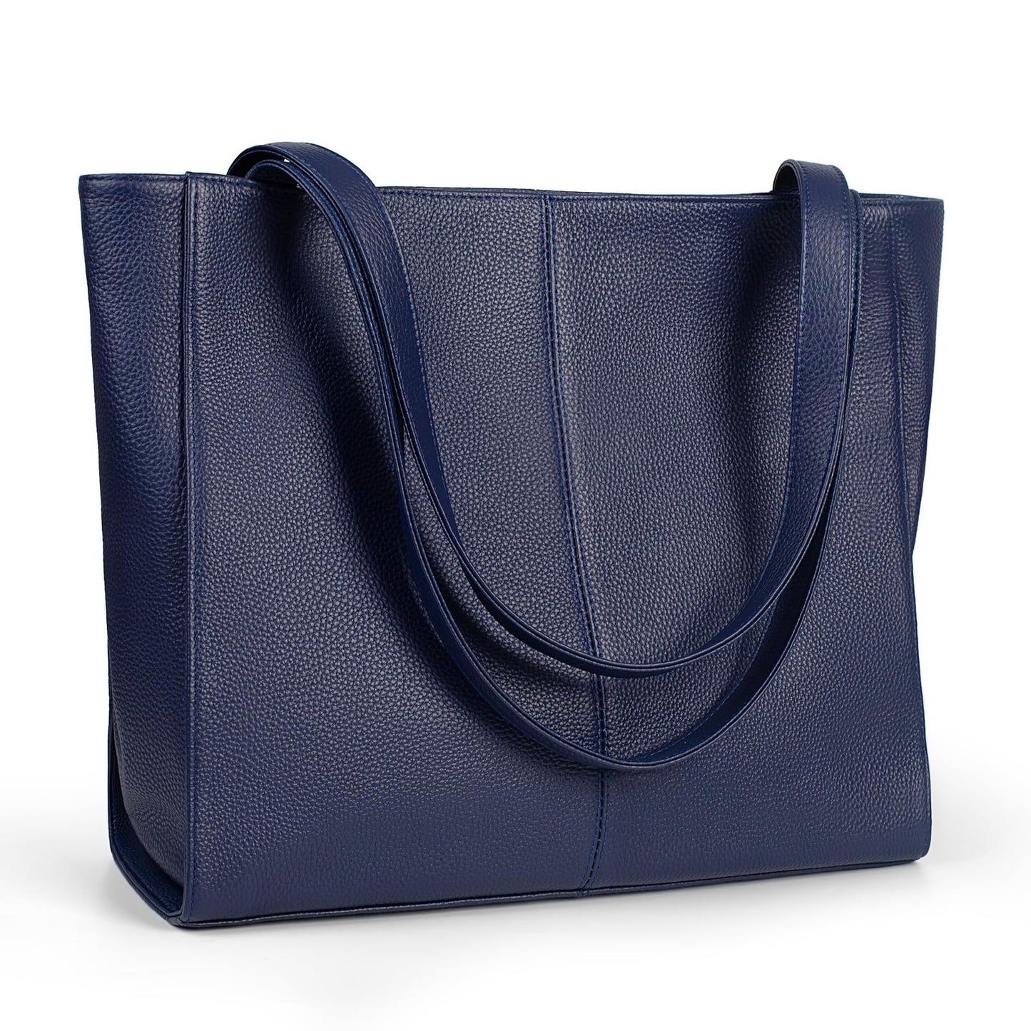 befen Genuine Leather Tote Bag for Women Work, Women's Leather Shoulder Bags Purses Satchel Handbags with Laptop Compartment