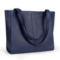 befen Genuine Leather Tote Bag for Women Work, Women's Leather Shoulder Bags Purses Satchel Handbags with Laptop Compartment