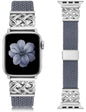 TOYOUTHS Braided Magnetic Band Compatible with Apple Watch Bands 38/40/41/42/44/45/46/49mm Women Men, Dressy Celtic Metal Stretchy Elastic Strap for iWatch Series 11 10 9 8 7 6 5 4 SE/Ultra 3 2 1