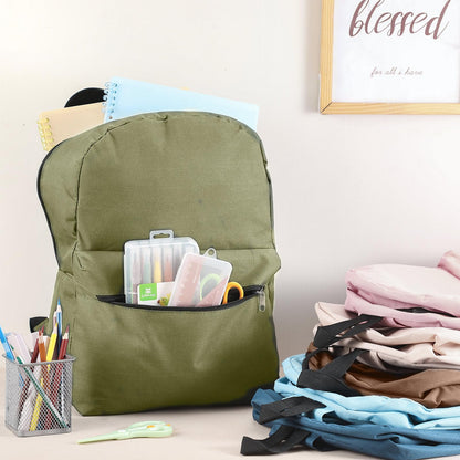 Amylove 12 Pack Backpack in Bulk 17 inch Lightweight Outdoor Travel Bag Classic Bookbags Bulk for Travel Middle High (Colorful,Lovely)