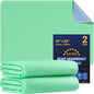 4 Pack 24” x 24” Extra Heavy Absorbency Washable Underpads, Waterproof Nursing Pads Incontinence Bed Pads, Reusable Washable Pee Pads for Dogs, Diaper Changing & Adults, Washable Puppy Pads
