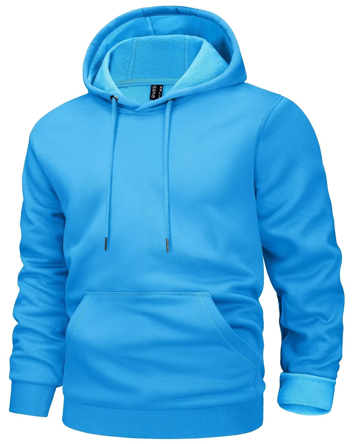 MAGCOMSEN Men's Active Hoodies Fleece Lined Sweatshirts Casual Athletic Workout Pullover With Kangaroo Pocket
