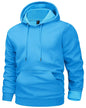 MAGCOMSEN Men's Active Hoodies Fleece Lined Sweatshirts Casual Athletic Workout Pullover With Kangaroo Pocket