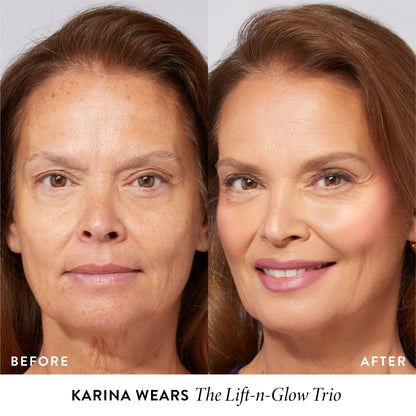LAURA GELLER NEW YORK Geller's Greatest Lift-n-Glow Baked Trio Palette - Highlighter, Blush, Bronzer - All Skin Tones