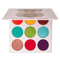 Juvia's Place Palette The Warrior - Warm Golds, Browns & Bronzes, Shades of 9, Warm and Neutral Palette, Pigmented Makeup Palette Eye Color & Shine