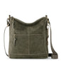 The Sak Lucia Leather Crossbody Purse - Premium Leather Women's Handbag for Everyday & Travel - Cross Body Bag With Zipper